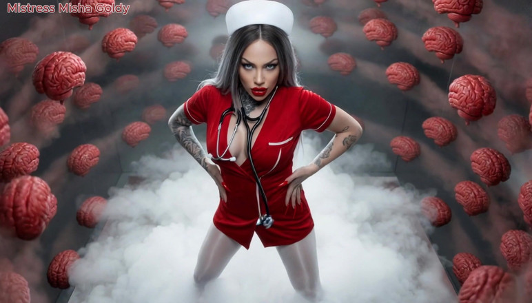 Goddess Misha Goldy: Fique estúpida ... Fique com fome de pau