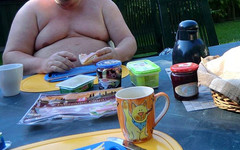 Opas Lust: Wichsen in meinem garten.