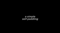 spankme2001: Basit bir self-padling