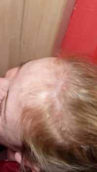 Gloryhole Challange with German Ginger and Latina Teen with Stranger Guys