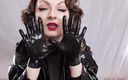 Arya Grander: Відео Asmr з масляними медичними рукавичками