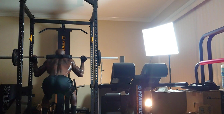 Hallelujah Johnson: Natt gym session bbc