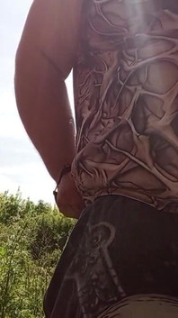 Jerking off Outside in Public