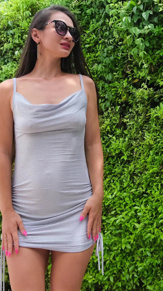 Thumbnail of Tight Dress and Sweet Pussy Pissing