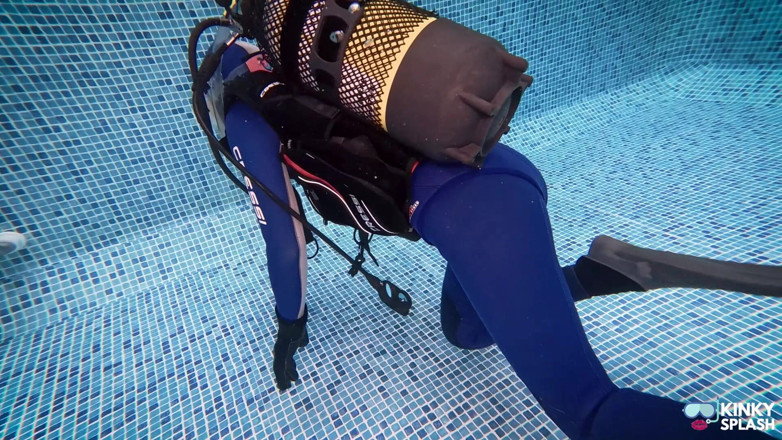 UKCuteGirl Lucy Lauren: Scuba Retreat ตอน 2: Fin Hover และปัญหาในการฝึกเรือน