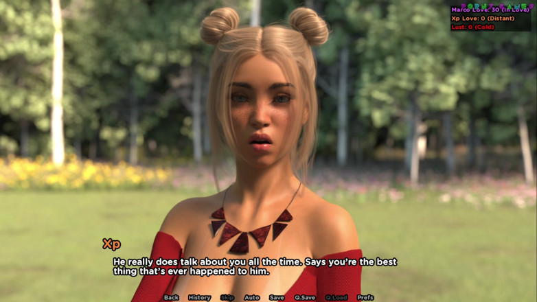 Porny Games: The Fiancée de Lounatick - la mariée doit rester avec son...