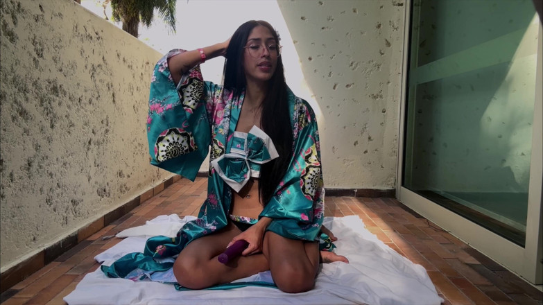 Kink in Time: Ritual masturbasi asia kuno Gisele amore - ekstasi sensual 4k pov!