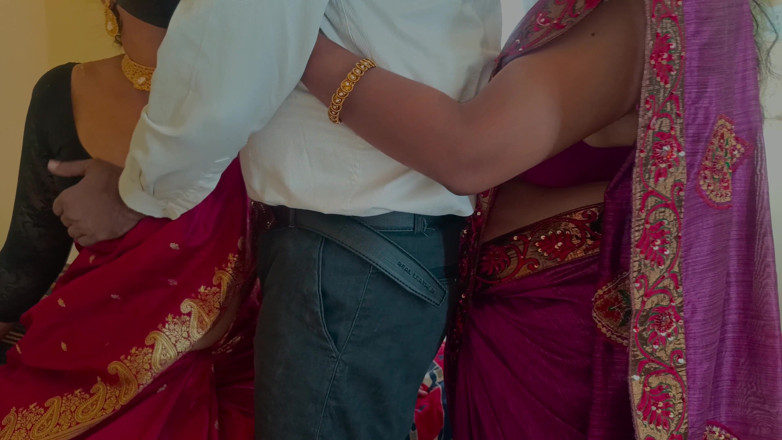 Laxi ammu: Housewifes Threesome Roleplay Fucking