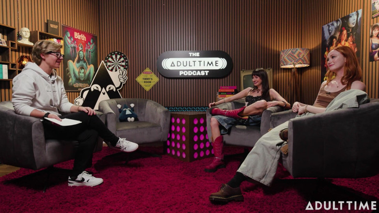Adult Time Podcast: Lana Smalls &amp; Scarlet 하늘의 발 사진, 장애, 그리고 슈렉 더러운 이야기 | 성인 시간 팟 캐스트