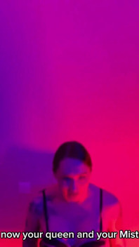 Slavic Trans Domme Humiliates a Slave