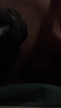 I Must Be Very Crazy to Play with a Huge Cock on the Roof with the Risk of Being Seen and Caught