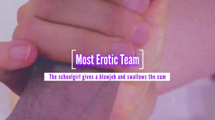 Most Erotic Girl: College-mädchen gibt blowjob und schluckt einen heißen cumshot teil 04