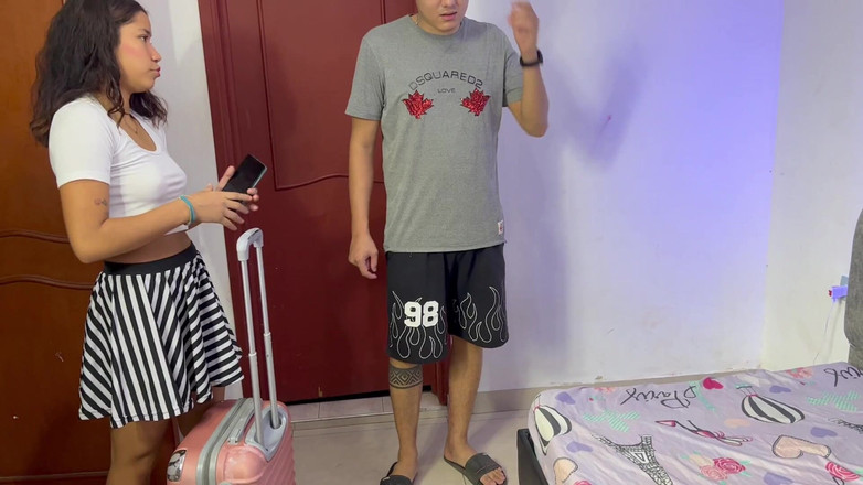 Aida Cortez: My Little Stepsister Arrives From Her Summer Camp and I...