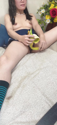Amazing Real Banana Fucking Hana Pussy so Sweet Video