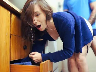 Stepmom Gets Stuck....again (yes!!) Stepson Helps