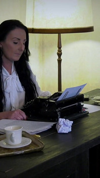 Maid Judith Swings Her Saggy Tits and Gets Spanked for It