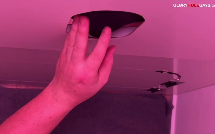 GLORYHOLEGAYS: Gift man avslutar bara vid gloryhole - när hans kuk är bunden