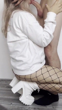 Beautiful Teen Student Loves Sperm