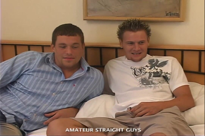 Jay's Amateur Straight Guys: Axe &amp; Marcus First Fuck - I Shoot My Load Into Axe 9:38...