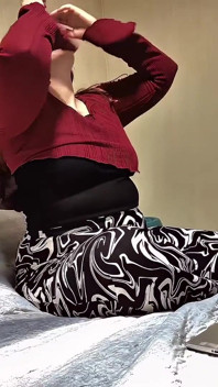 Nicole's Bedtime Snack Stripping, Teasing & Showing off My Big Soft Belly