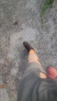 Went for a Walk at the Truck Stop