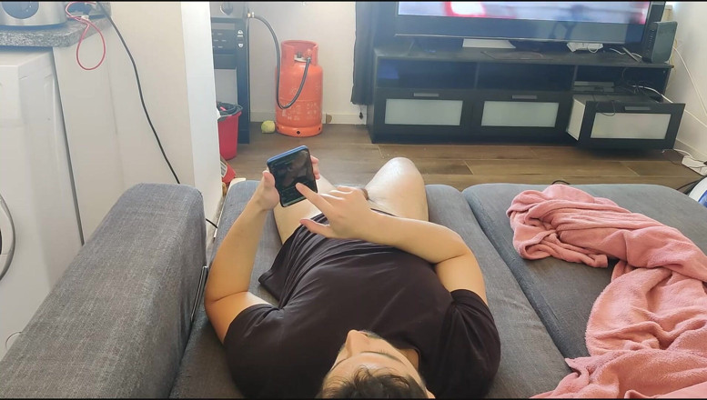 Miss Squirting: Stepson caught masturbating