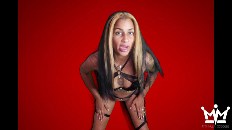 Mya Mula Goddess: Undă roșie cu lumină verde gooning tachinare joc cu instrucțiuni...