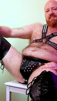 Ftm/หนุ่มทอม Leather Stepdaddy