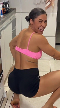 Hot Kitchen Fuck with a Naughty Twist