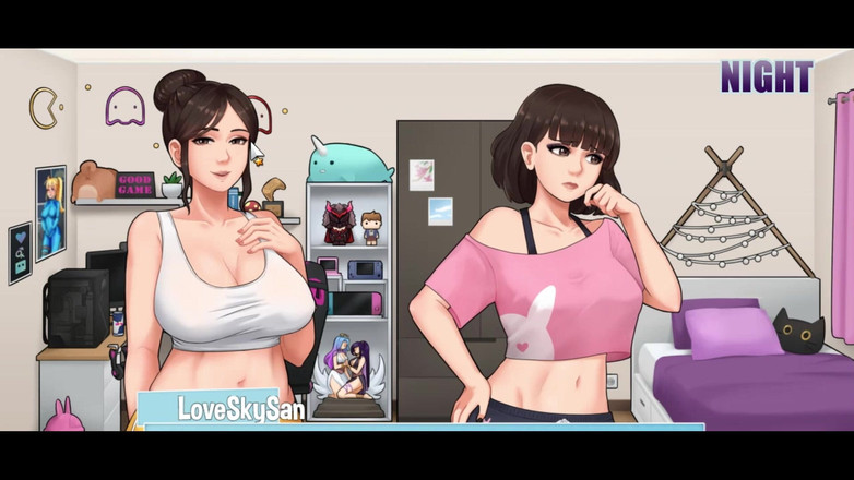 LoveSkySan69Real: Tareas de la casa (sirena) - parte 67 trío con madrastra y hermanastra...