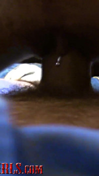 Beautiful Black Teen Addicted to Mature White Cock