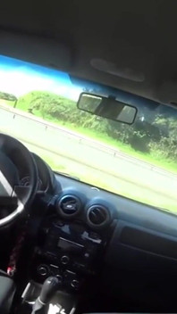 Jerking off in the Car