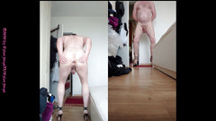 Carmen_Nylonjunge: Nahá nylonovájunge a podpatky