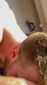 He Cums Whilst I Use His Mouth