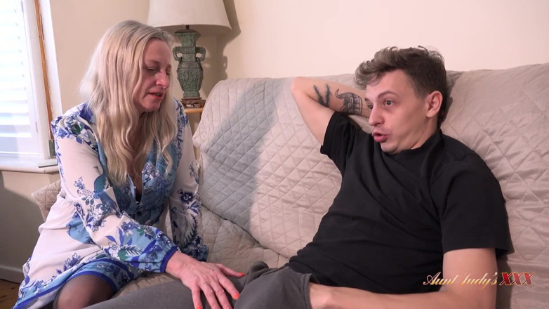 Aunt Judy's XXX: AuntJudysXXX - Mature Landlady Andrea Ann Catches Her Tenant Masturbating to...
