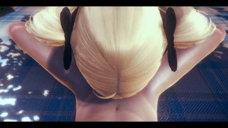 HentaiTubes: Genshin impact Hentai - pov Fischl pompino e sborrata in faccia -...