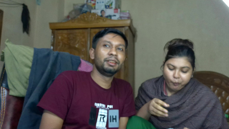 Desi Video BD: Deshi 热辣的印度哥独自在家的快速时间
