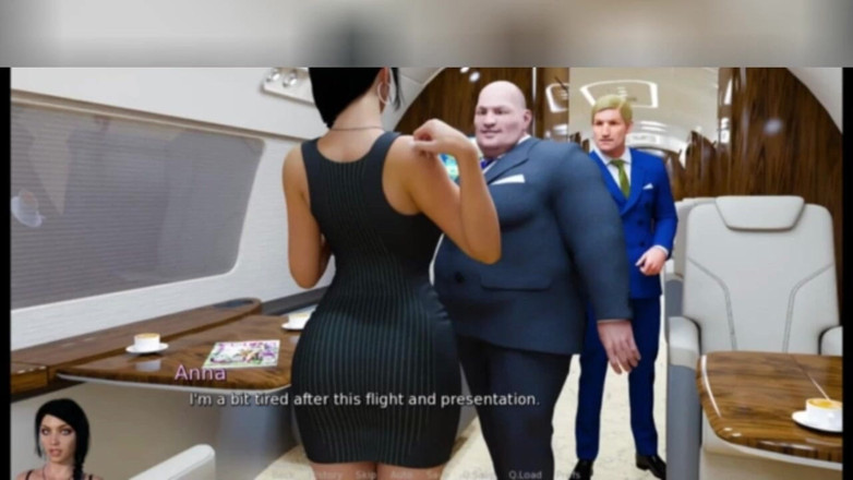 3DXXXTEEN2 Cartoon: Anna jede na anální služební cestu. 3D porno kreslený sex