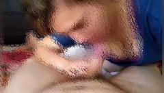 NickandEva: MILF kotor Eva memberikan blowjob deepthroat dan sukakannya!