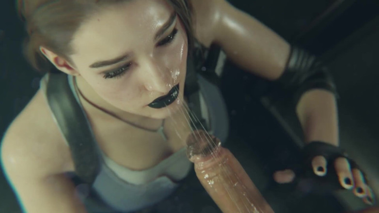 Velvixian 3D: Jill Hot Sloppy Blowjob