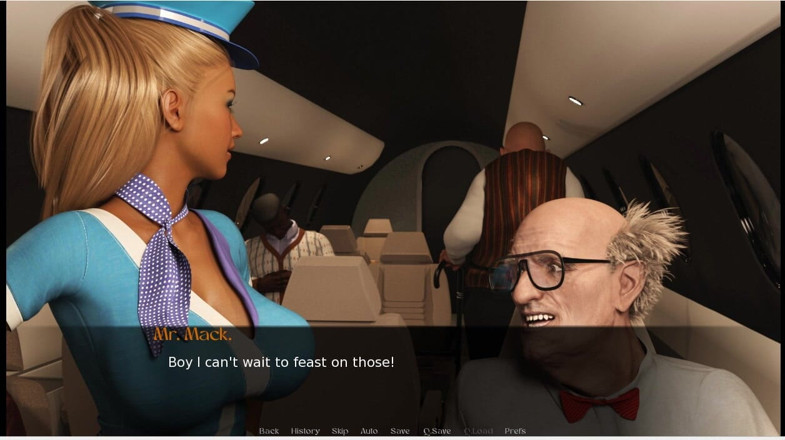 XXX Games Bunk: Ošukám tvého dědu - Hra - roleplay - Scéna se sestřičkou - Scény letuška