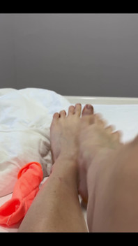 Lying on the Bed, I Stretched My Legs Out - Just Relaxing