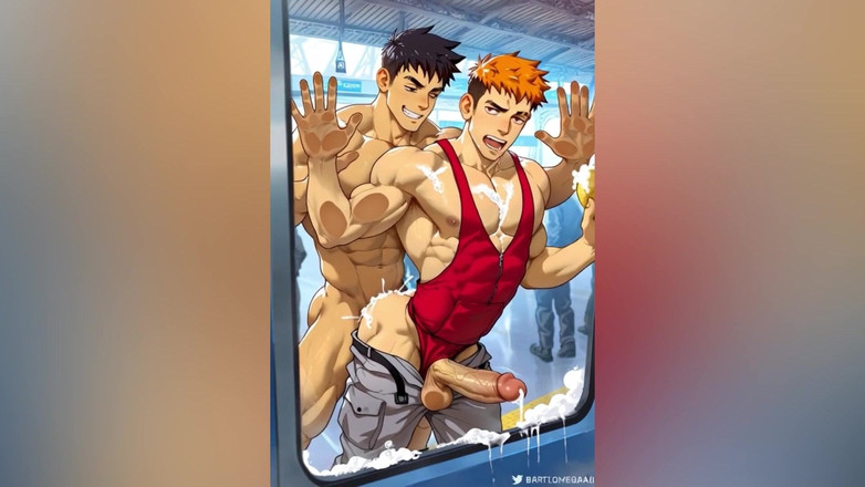 Gayming: Velký penis šuká chlapce do análu, mrdka