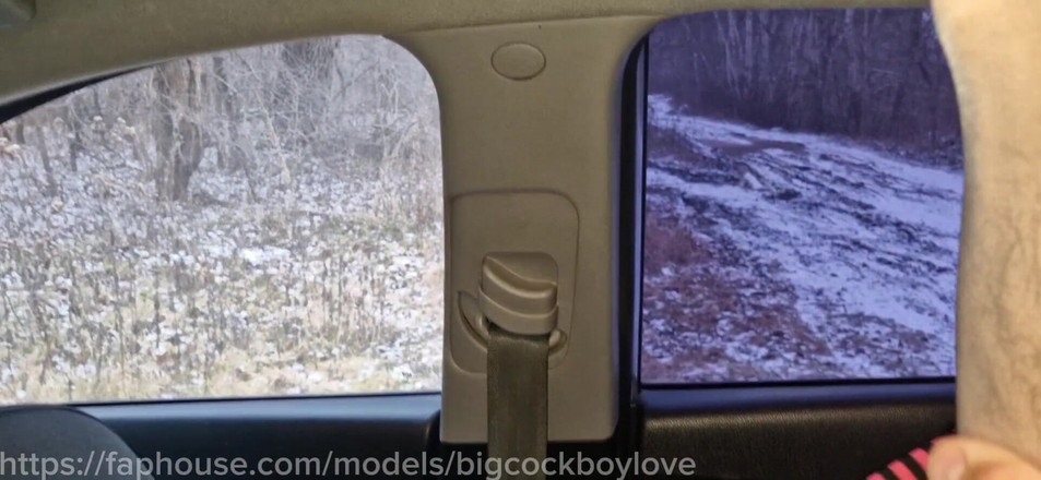 AlexGay: 18세 남자가 고속도로에서 차 안에서 굵은 자지가 엉덩이에 찔려 넣어졌고, 그 과정에서 팬티스타킹이 찢어졌다.