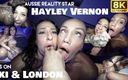 Mr LDN Lad: Hayley Vernon chorros de orgasmos múltiples mientras Kiki Isobel la...