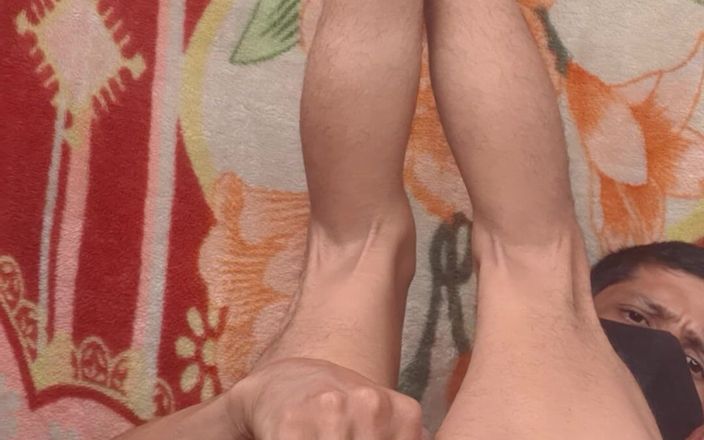 Che: Rövhål svart stor fingering indisk man
