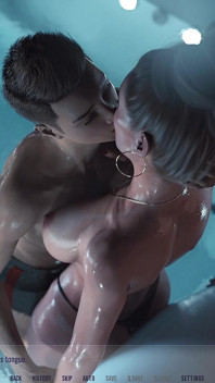 Awam 2 Sofia Real Fuck Edition - Sofia, pingando molhada e desesperadamente com tesão, implora por uma foda dura na jacuzzi fumegante