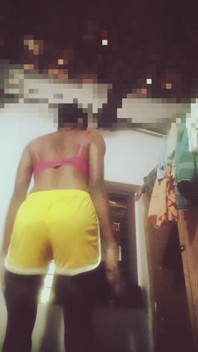 Sexy Indian Crossdresser and Her Cock and Ass Also Dancing