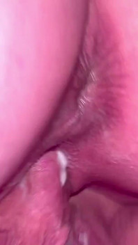 Fat Ass White Girl with a Fat Pussy Gets Creampied