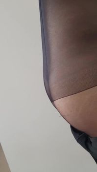 Dani_leg Moment Black Pantyhose Ass